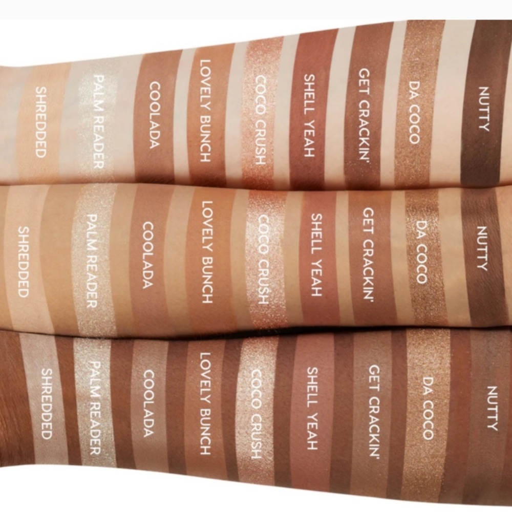 NEW Colourpop Going Coconuts! 9 Pan Eyeshadow Palette NIB NEW IN BOX - Picture 7 of 9